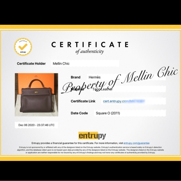 ❌SOLD❌Hermes Kelly 35 Chocolate brown With Gold Hardware- Full Set - Picture 13 of 13